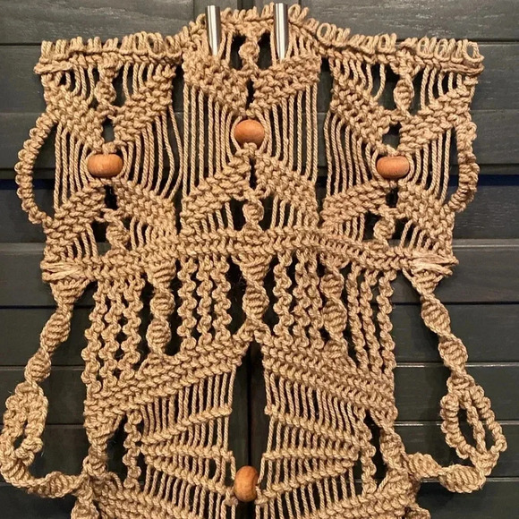 MCM Macrame Large Wall Hanging
Handmade Wall Decor Boho - Picture 4 of 16